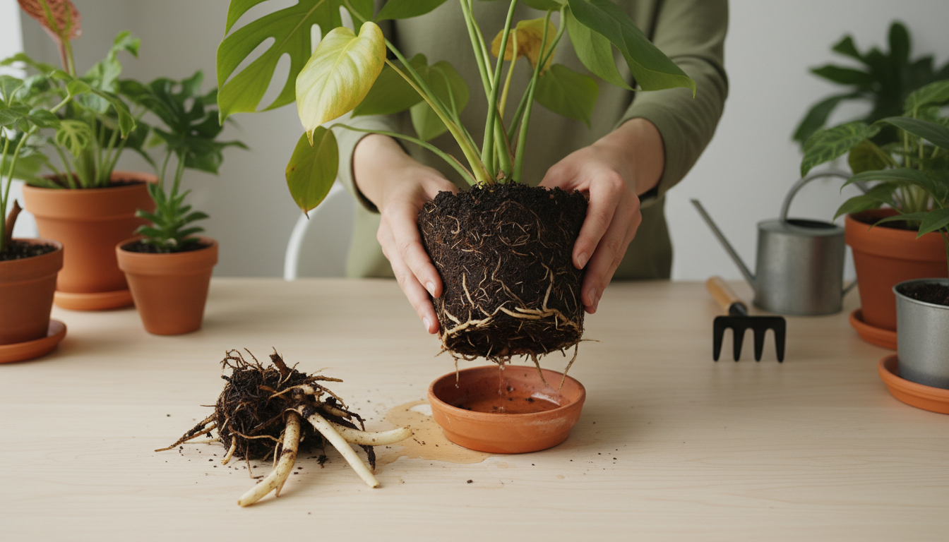 Illustration : Comment diagnostiquer la pourriture des racines ?