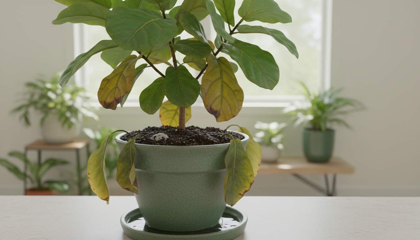 Ilustración: ¿Por qué el Exceso de Riego es Dañino para las Plantas?