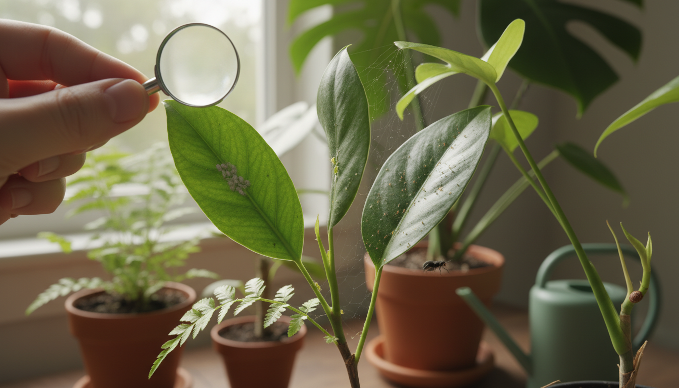 Illustration: Wie man das Vorhandensein von Schädlingen erkennt